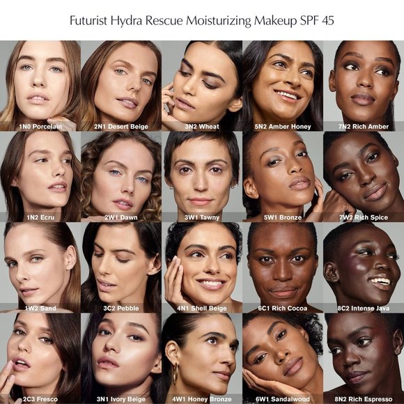 CHOOSE SHADE ✅Futurist Hydra Rescue Moisturizing Foundation SPF 45 ✨ NIB - Picture 14 of 15